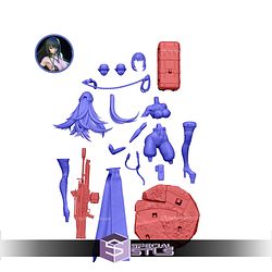 Mihara Nikke 3D Printer Files