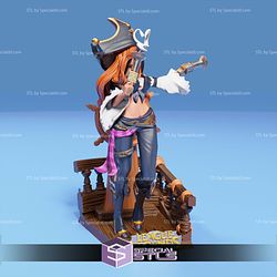 Miss Fortune Pirate 3D Printer Files