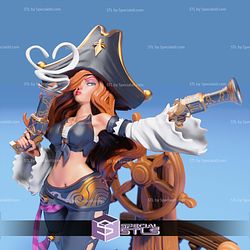 Miss Fortune Pirate 3D Printer Files