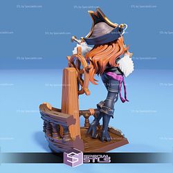 Miss Fortune Pirate 3D Printer Files