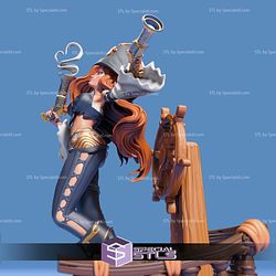 Miss Fortune Pirate 3D Printer Files