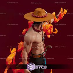 Portgas D Ace Fire Surround 3D Printer Files