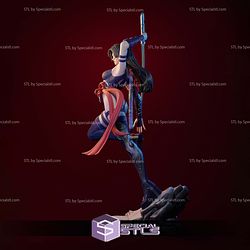 Psylocke Betsy 2 Pose 3D Printer Files