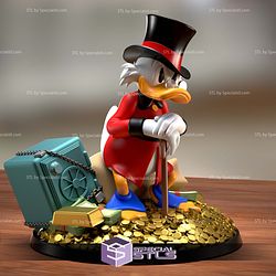 Rich Uncle Scrooge McDuck 3D Printer Files