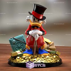 Rich Uncle Scrooge McDuck 3D Printer Files