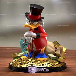 Rich Uncle Scrooge McDuck 3D Printer Files
