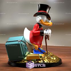 Rich Uncle Scrooge McDuck 3D Printer Files