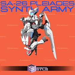 SA-26 Pleiades 3D Printer Files