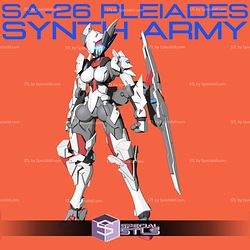 SA-26 Pleiades 3D Printer Files