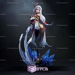 Shenhe Diorama Genshin Impact 3D Printer Files