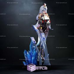 Shenhe Diorama Genshin Impact 3D Printer Files
