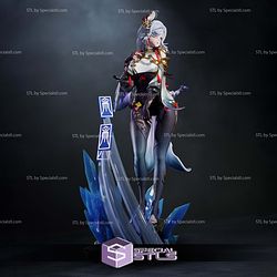 Shenhe Diorama Genshin Impact 3D Printer Files