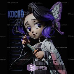 Shinobu Kochou Chibi 3D Printer Files
