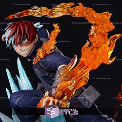 Shoto Todoroki The Ice and Fire Hero 3D Printer Files