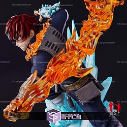 Shoto Todoroki The Ice and Fire Hero 3D Printer Files