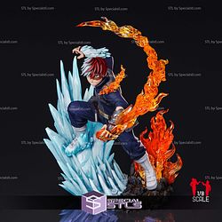 Shoto Todoroki The Ice and Fire Hero 3D Printer Files