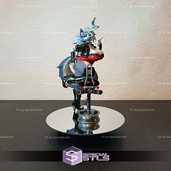 Smoking Loona on Chair NSFW 3D Printer Files