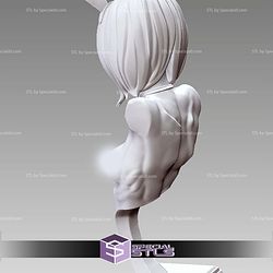 Stepgirl Rabbit Bust 3D Printer Files