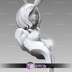 Stepgirl Rabbit Bust 3D Printer Files