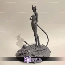 Succubus Naked from Hell 220mm 3D Printer Files