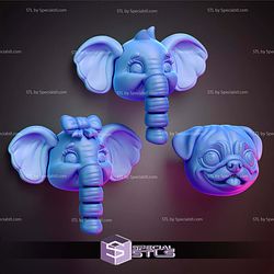 Super Basic STL Baby Elephant Flexi