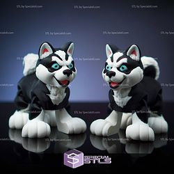 Super Basic STL Baby Husky Flexi