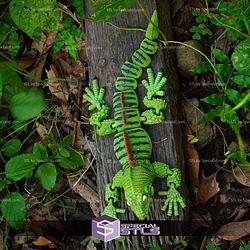 Super Basic STL Cute Flexi Iguana