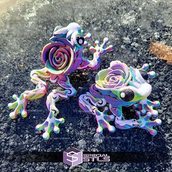 Super Basic STL Flexi Rose Frog