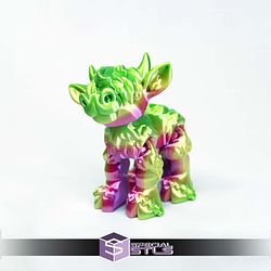 Super Basic STL Highland Cow Flexi