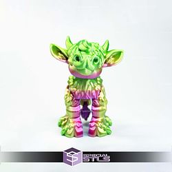 Super Basic STL Highland Cow Flexi