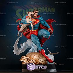 Superman and Krypto Classic 3D Printer Files
