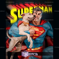 Superman and Krypto Classic 3D Printer Files