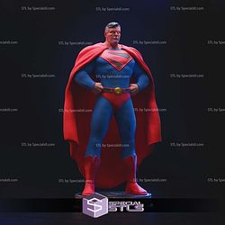 Superman Kingdom Come Museum Pose 3D Printer Files