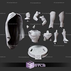 Superman Kingdom Come Museum Pose 3D Printer Files