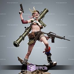 Tank Girl Various Weapon 3D Printer Files
