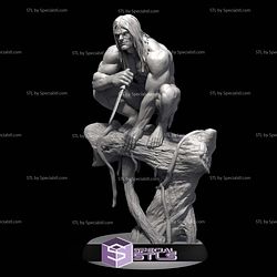 Tarzan on Tree 1-10 3D Printer Files