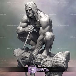 Tarzan on Tree 1-10 3D Printer Files