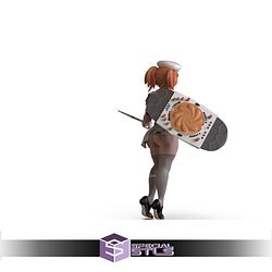 Waifus at Work Police Officer 3D Printer Files