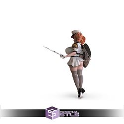 Waifus at Work Police Officer 3D Printer Files