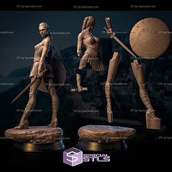 Warrior of Themyscira Wonder Woman 3D Printer Files