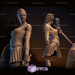 Warrior of Themyscira Wonder Woman 3D Printer Files