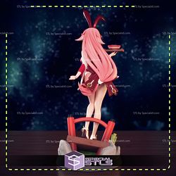 Yae Miko Bunny Serving 3D Printer Files
