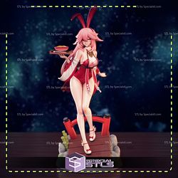 Yae Miko Bunny Serving 3D Printer Files