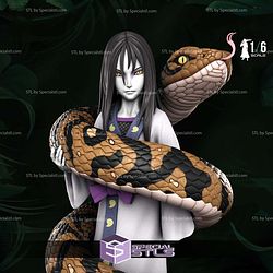 Young Orochimaru 3D Printer Files