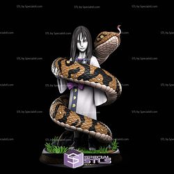 Young Orochimaru 3D Printer Files