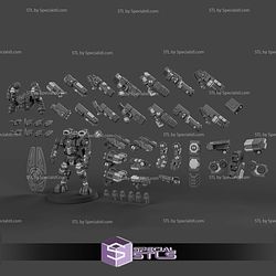 April 2021 Piper Makes Miniatures Koi Battlesuit