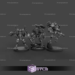 April 2021 Piper Makes Miniatures Koi Battlesuit