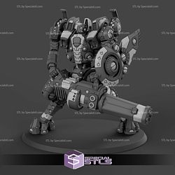 March 2021 Piper Makes Miniatures Sturgeon Battlesuit