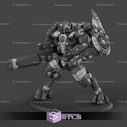 March 2021 Piper Makes Miniatures Sturgeon Battlesuit