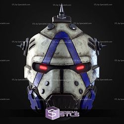 Cosplay STL Files Borderlands 4 Psycho Mask